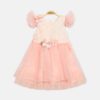 Wave-Pattern Frock - Pink