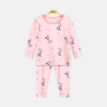 Girls' Pink Minnie Mouse Nightsuit