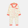Girls' Classic Heart & Bunny Print Nightsuit