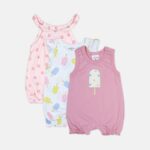 Summer Treats 3-Piece Romper Set
