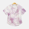 Girls Lavender Marble Print Accessory Tee