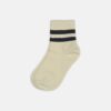 BOY SOCKS BEIGE VARSITY STRIPE