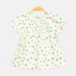 Bright Meadow Ruffle Top Cream