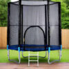 8FT TRAMPOLINE WITH STAIR & NET