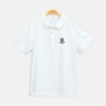 White Piqué Polo Shirt