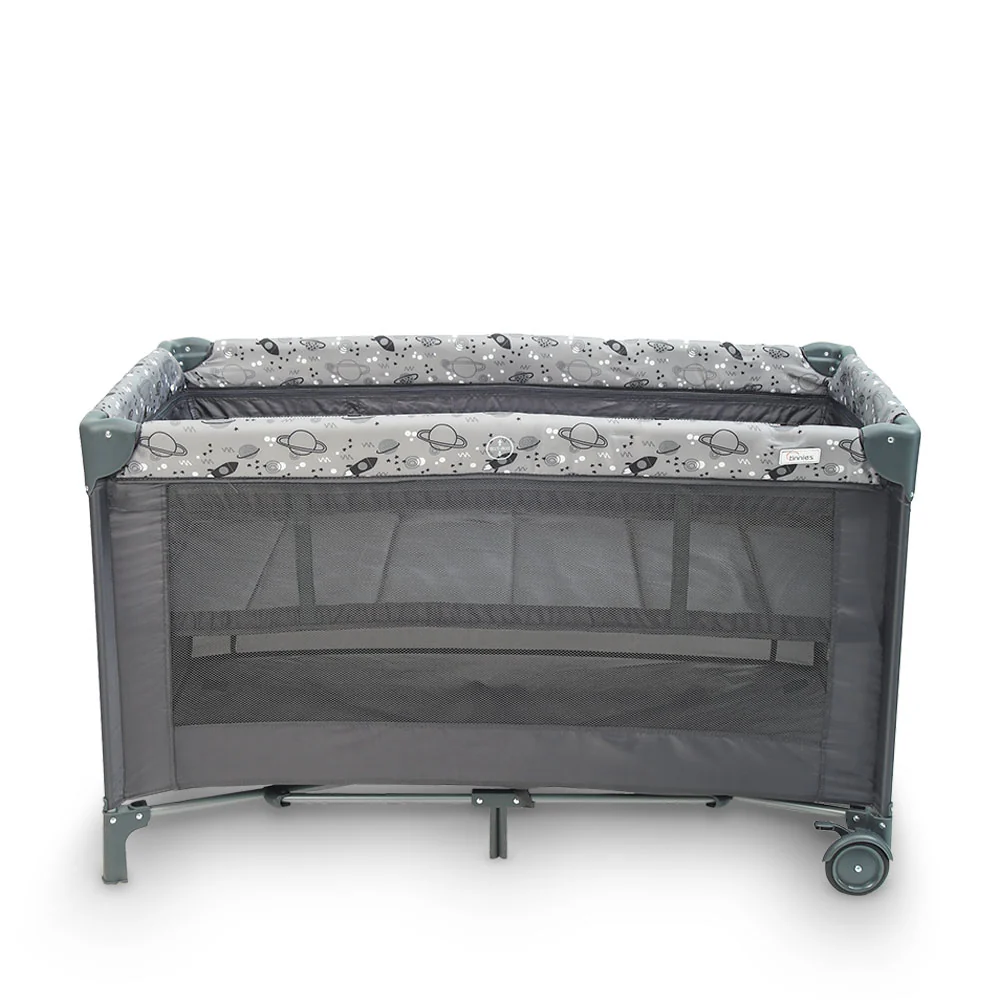 Tinnies Baby Travel Cot front view