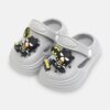 BOY'S BATMAN CLOG – GREYISH WHITE
