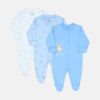 Bear & Bloom Sleepsuits Pk-3