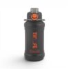 HOMEATIC VACUUM FLASK - BLACK STEEL WATER BOTTLE 1000 ML