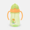 TRAINING CUP STRAW NEON DINO