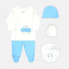 BABY BOY GIFT SET BLUE CAR