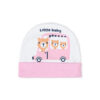 BABY CAP PINK LITTLE TEDDY
