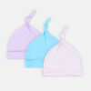 BABY CAPS PK-3 SOFT SHADES