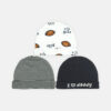 BABY CAPS PK-3 I LOVE DADDY