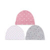 MULTICOLOR POLKA DOT GIRL CAPS PK-3