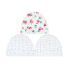 CAPS PK-3 PINK FLORAL & HEARTS
