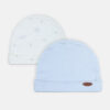 BABY CAPS PK-2 DREAMY BLUE