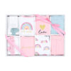 BABY GIRL GIFT SET PK-8 RAINBOW HELLO WORLD DREAMER