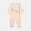 NEW BORN SUIT GIRLS PEACH HOOP FRIENDS