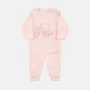 NEW BORN SUIT GIRLS PINK HOOPLA