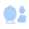 BABY WOOLEN CAP SET SKY BLUE