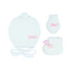 BABY WOOLEN CAP SET OFF-WHITE