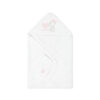 BATH TOWEL PINK LOVE DADDY HOODED