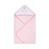 BATH TOWEL PINK UNICORN HOODED