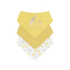 YELLOW TALL LIKE DADDY BIBS PK-3