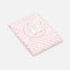 BLANKET PALE PINK PLUSH