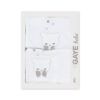 BABY BOY GIFT SET BROWN BOW & BEAR