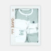 BABY BOY GIFT SET GREEN STRIPES