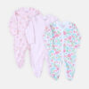 ROMPER GIRLS PK-3 PINK WILD FLORAL