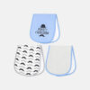 BURP CLOTH PK-3 PERFECT GENTLEMAN