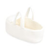 CARRY CRIB MINIMAL WHITE TEXTURED