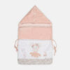 CARRY NEST VELVET PEACH FLORAL