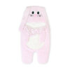 CARRY NEST PINK PLUSH BUNNY GIRL