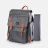 TINNIES BABY DIAPER BAG PACK GREY