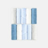 FACE TOWEL PK-10 BLUE HUES