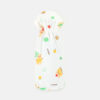 FEEDER COVER WHITE-GREEN WINTER ANIMAL THEME