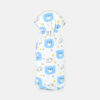 FEEDER COVER WHITE-SKY BLUE BEAR FACE
