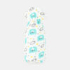 FEEDER COVER WHITE-SEA GREEN BEAR FACE