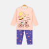 GIRL NIGHT SUIT PINK BICYCLE