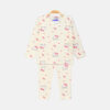 GIRL NIGHT SUIT CREAMY KITTY HEART