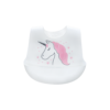 SILICONE BIB-WHITE