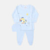 NEWBORN SUIT BOYS PLAYING BY THE SEA
