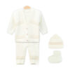 BABY WOOLEN SUIT PK-4 MOONBEAM BROWN
