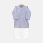 KURTA PAJAMA LIGHT BLUE