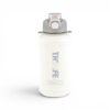HOMEATIC VACUUM FLASK - WHITE STEEL WATER BOTTLE 1000 ML