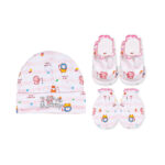 CAP SET PINK I LOVE MOMMY